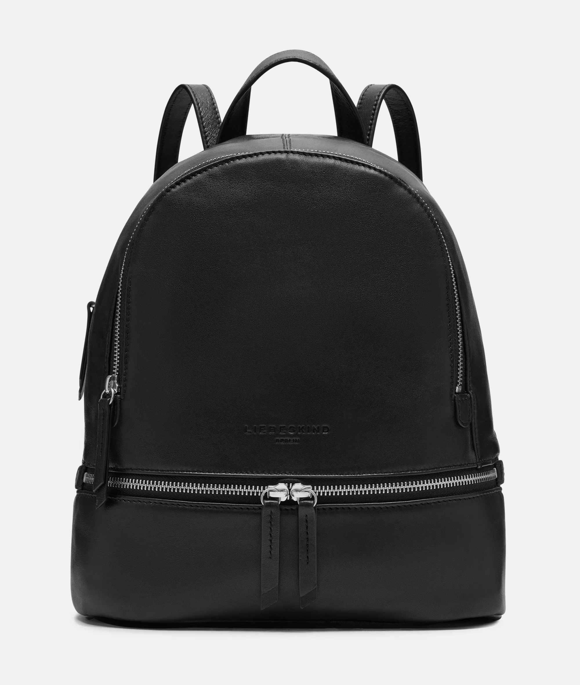 LIEBESKIND BERLIN  Ledertaschen | Rucksäcke<Alita Backpack M schwarz