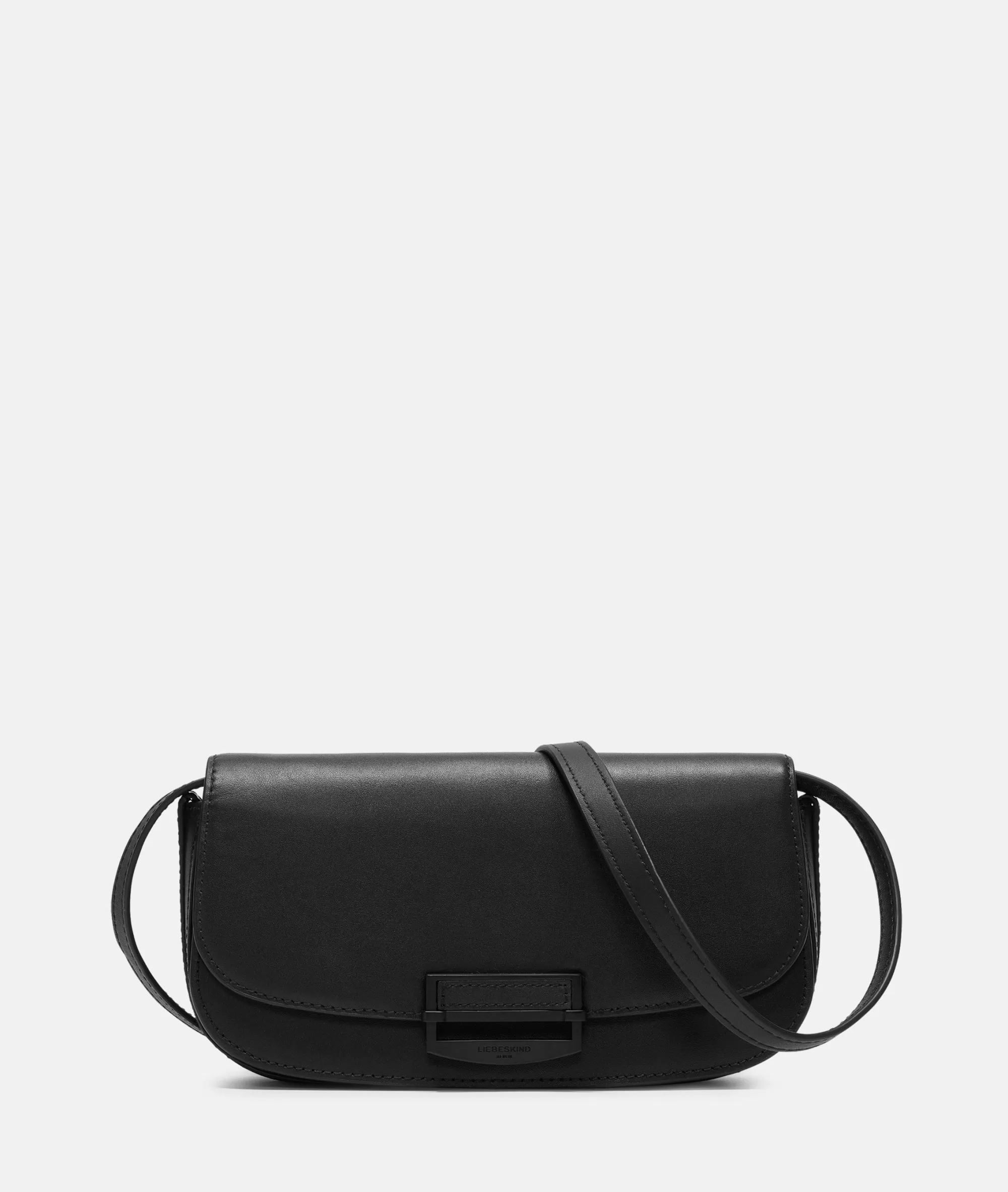LIEBESKIND BERLIN  Ledertaschen | Umhängetaschen<Ezra Crossbody S schwarz