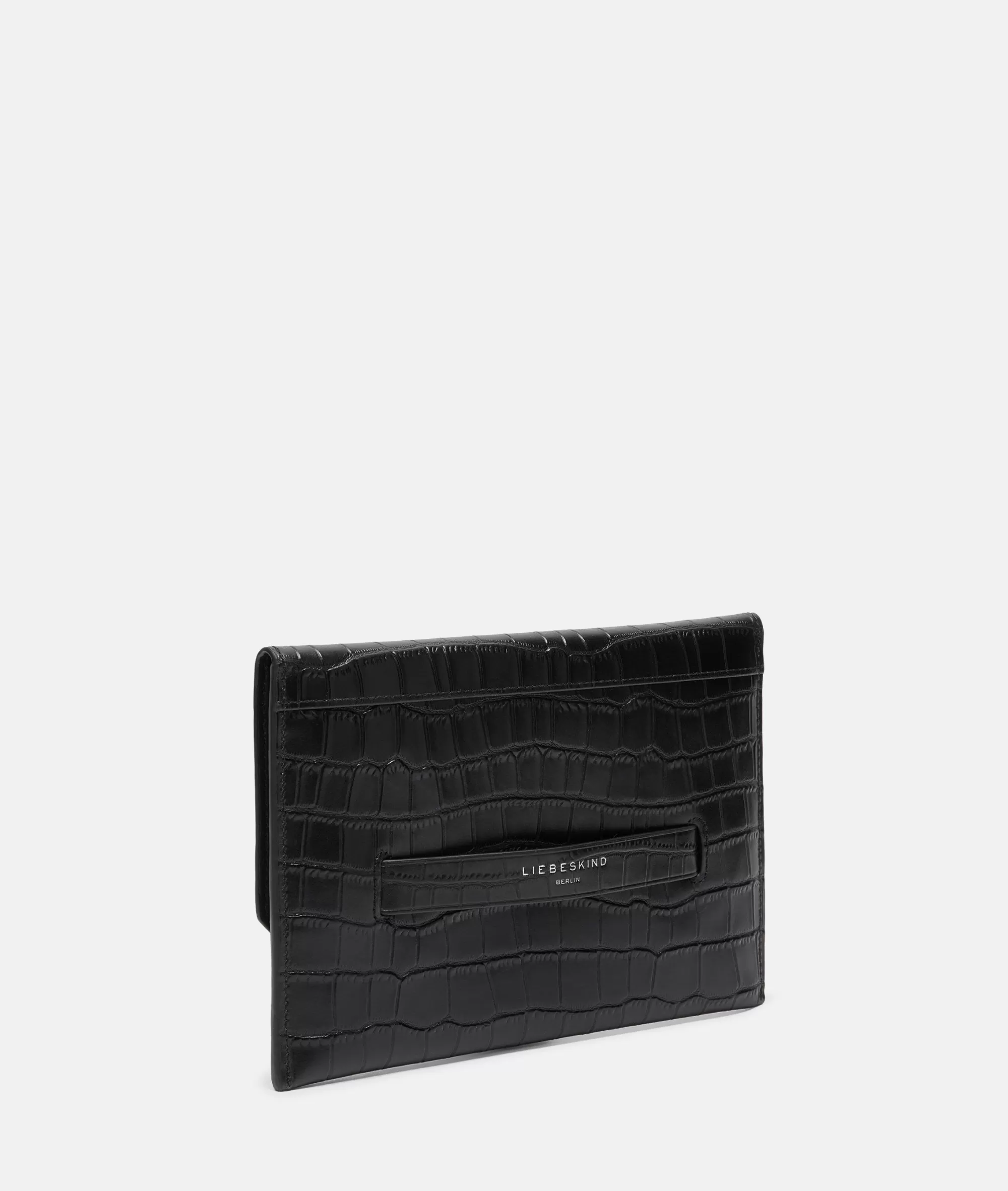LIEBESKIND BERLIN  Kosmetiktaschen | Clutches<Kroko Lora schwarz