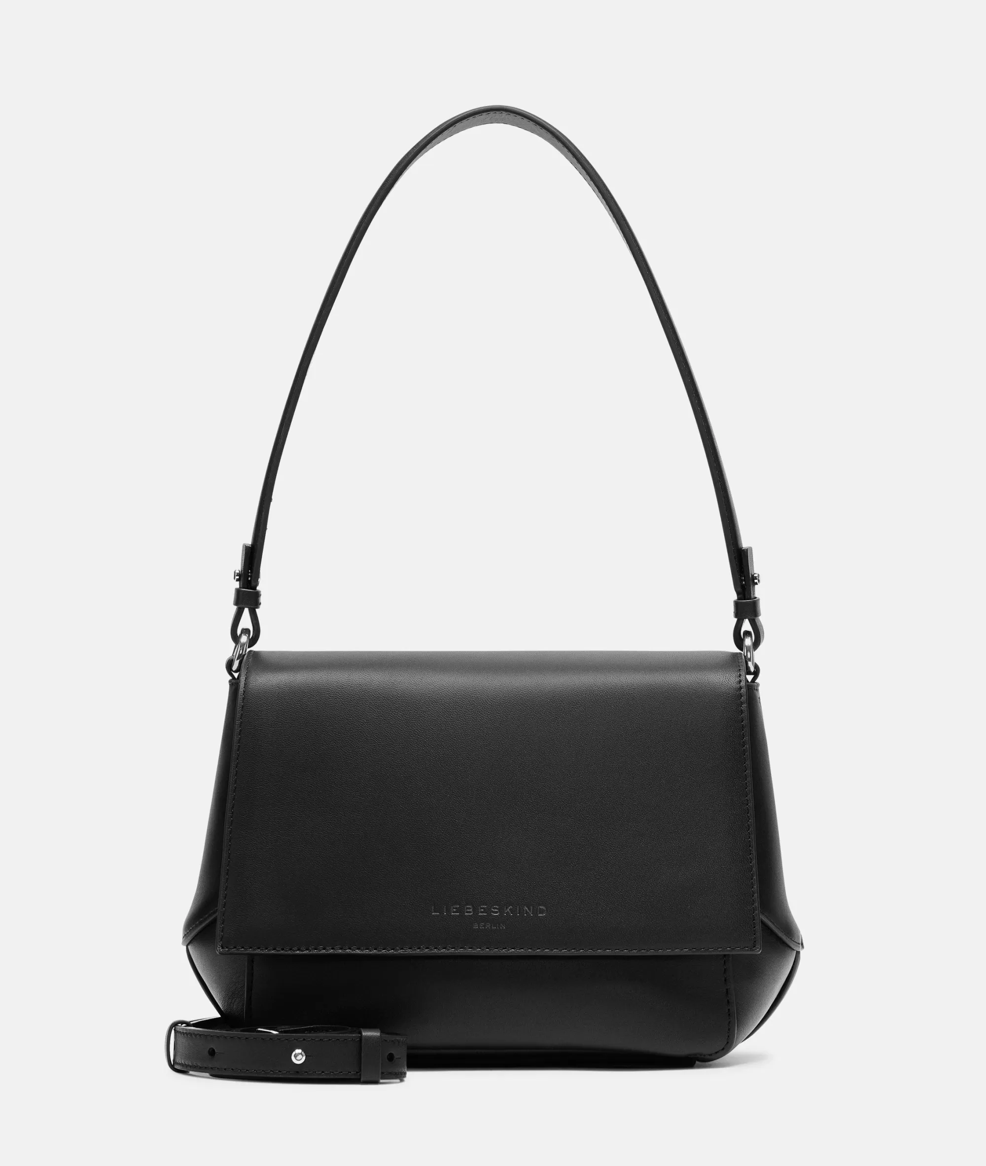 LIEBESKIND BERLIN  Ledertaschen | Umhängetaschen<Lilly Crossbody M schwarz