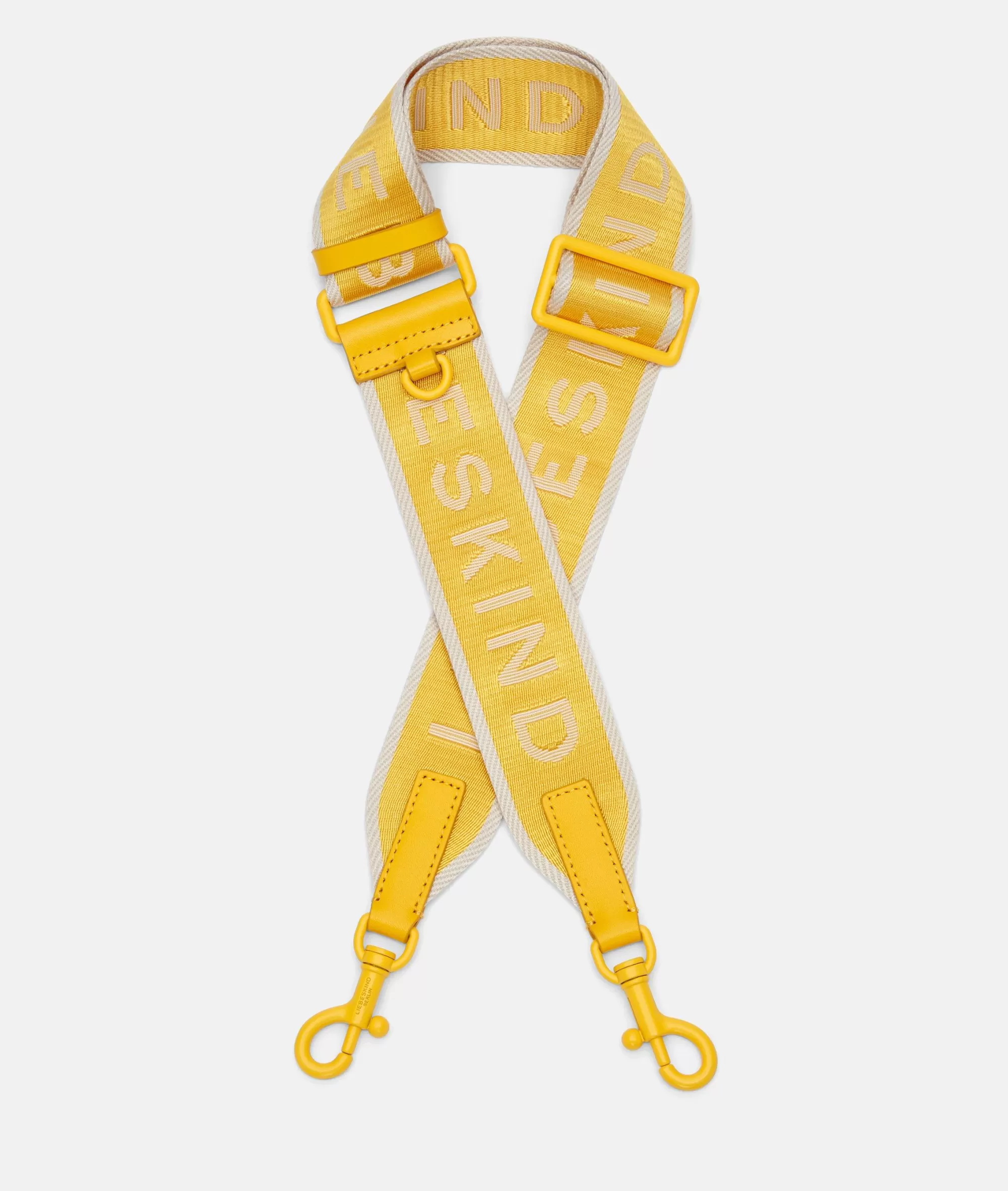 LIEBESKIND BERLIN  Schultergurte<Logo Webbing Strap zitrone