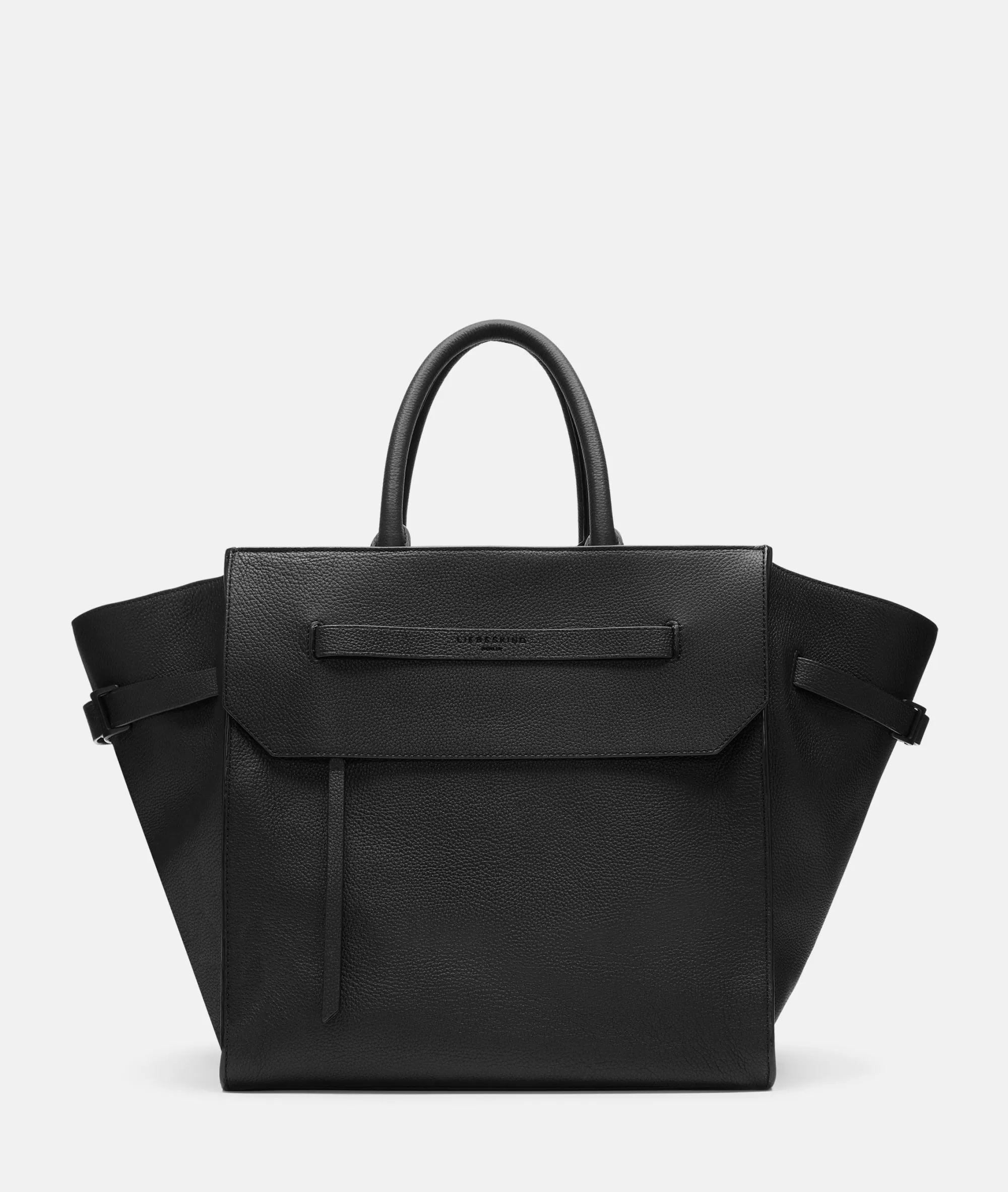 LIEBESKIND BERLIN  Ledertaschen | Handtaschen<Lora Satchel  L schwarz