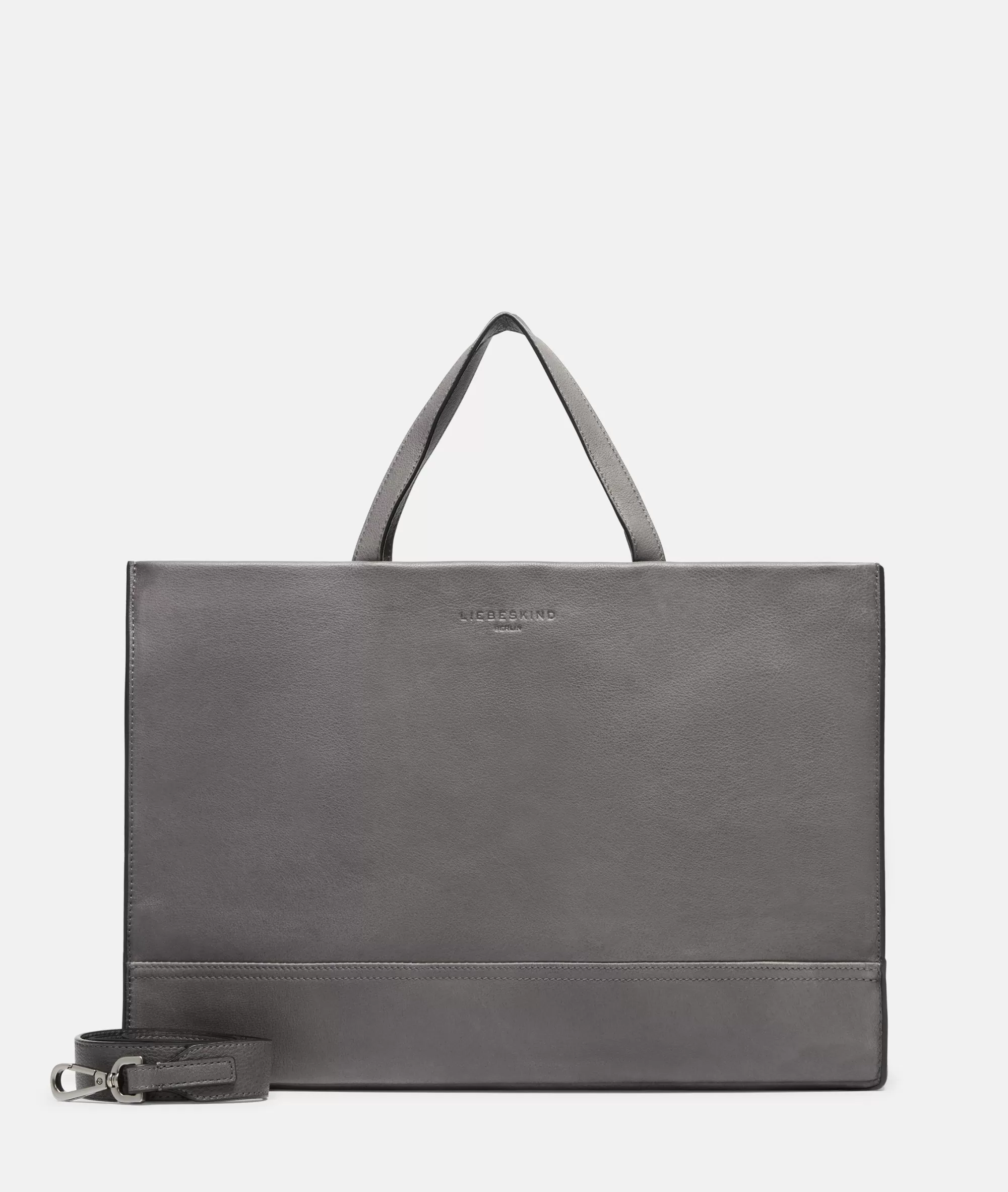LIEBESKIND BERLIN  Ledertaschen | Handtaschen<Lou Satchel L grau