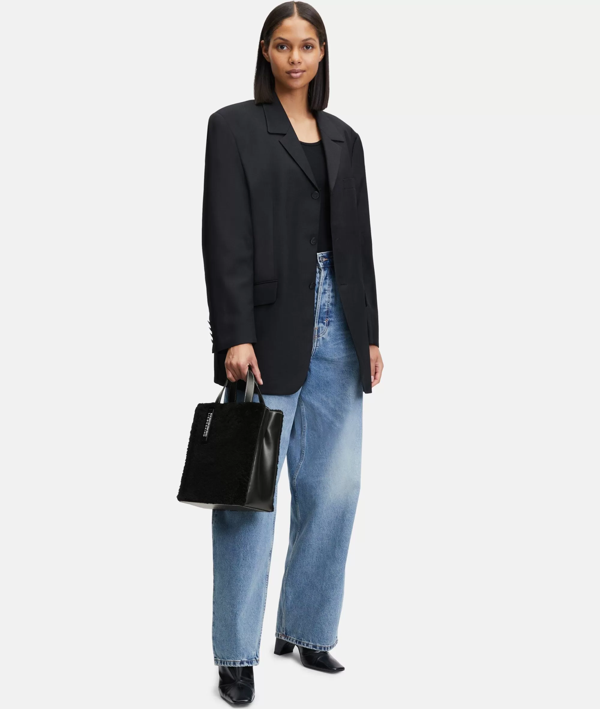 LIEBESKIND BERLIN  Ledertaschen | Handtaschen<Paper Bag Tote S schwarz