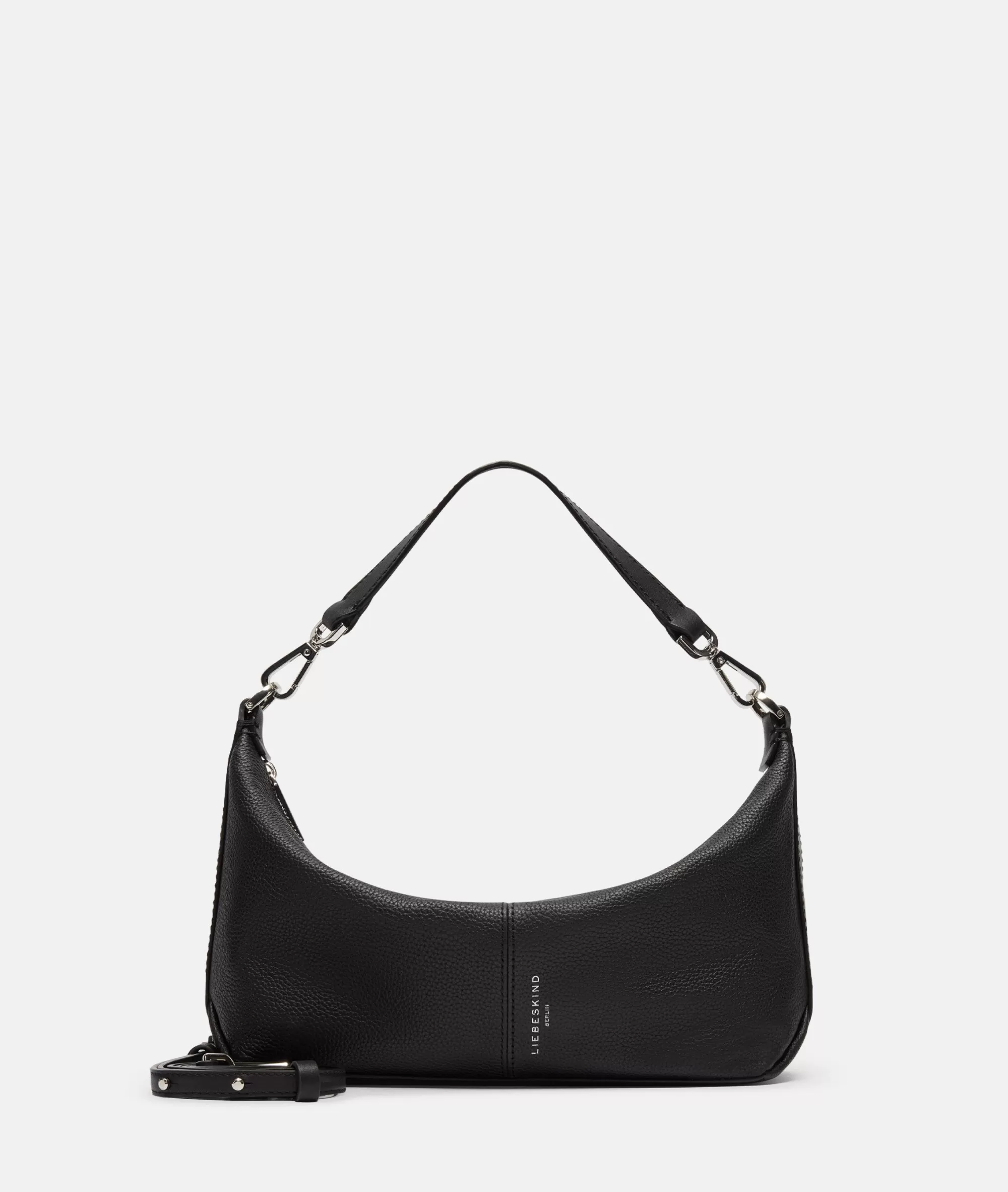 LIEBESKIND BERLIN  Ledertaschen | Schultertaschen<Paris Hobo S schwarz