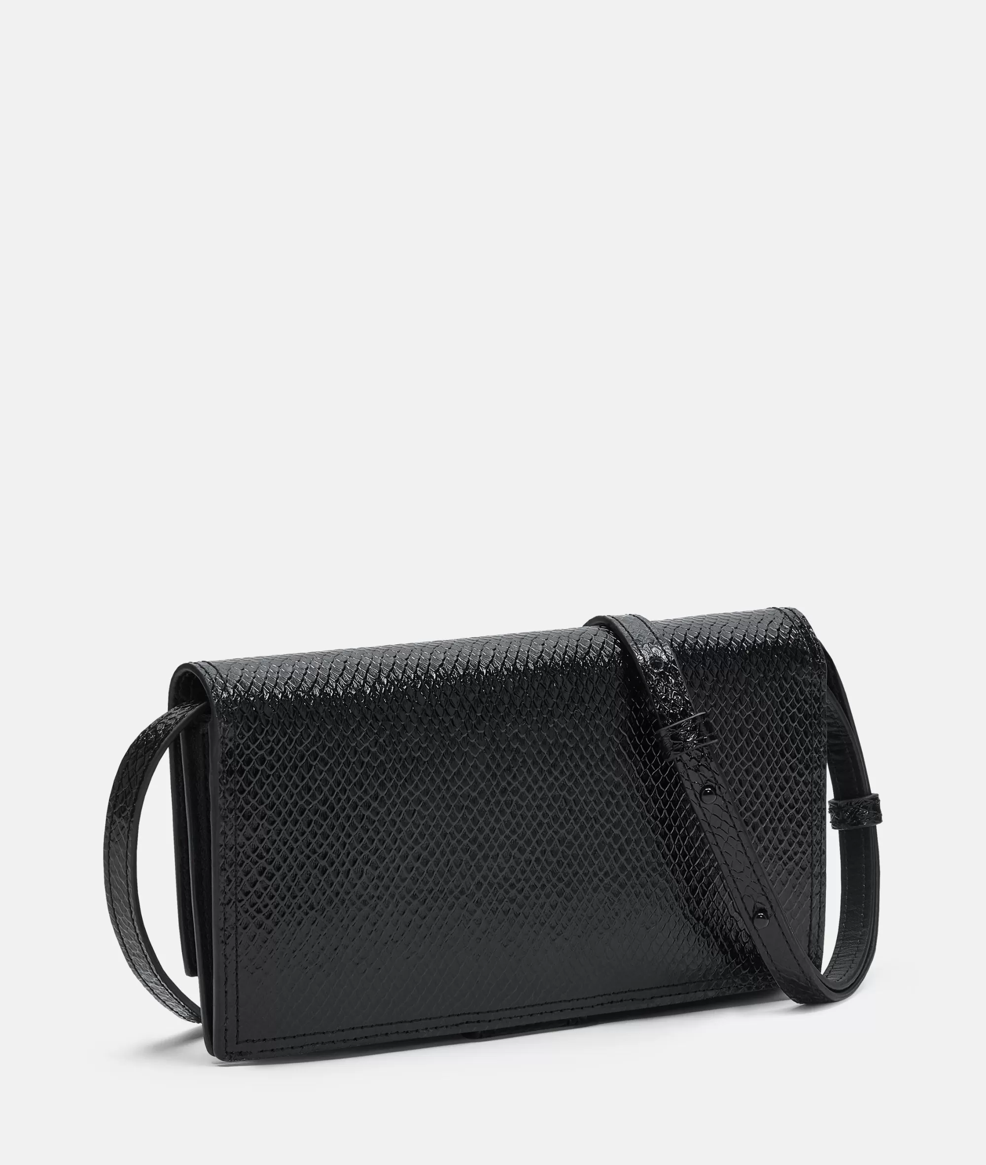 LIEBESKIND BERLIN  Große Geldbörsen | Clutches<Python Lisa Purse schwarz